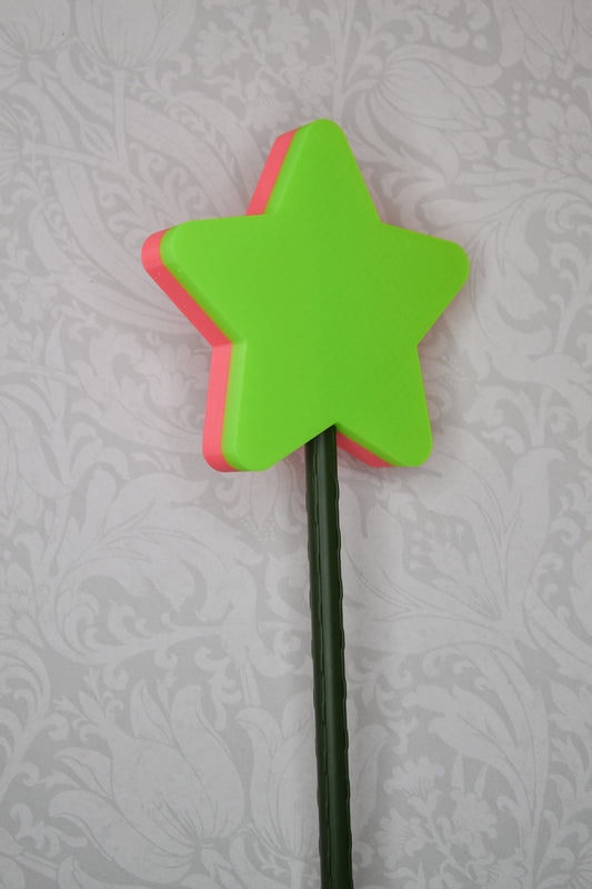 Star- Pink and Lime