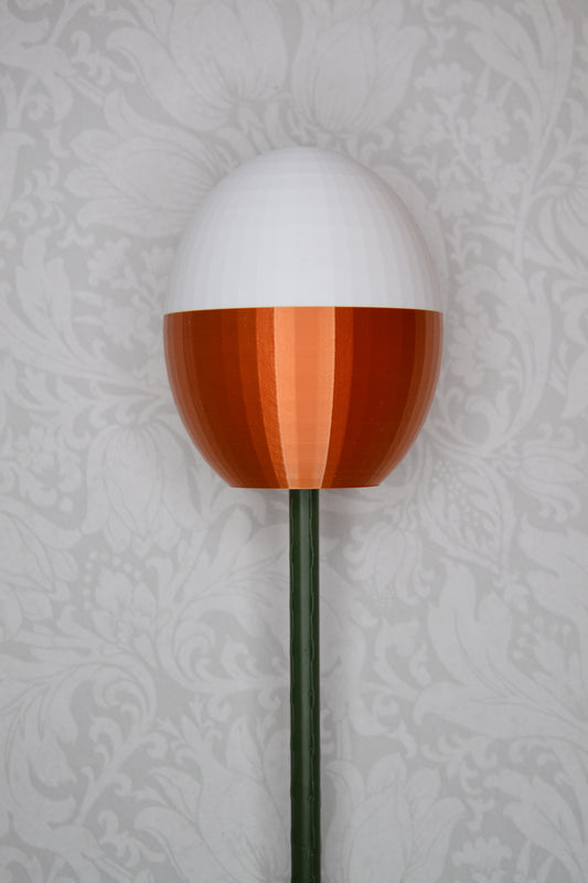 Large Ball - Bronze and White