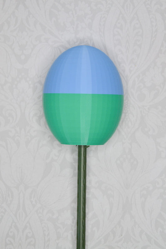Stor Ball - Lys Blå og Jade