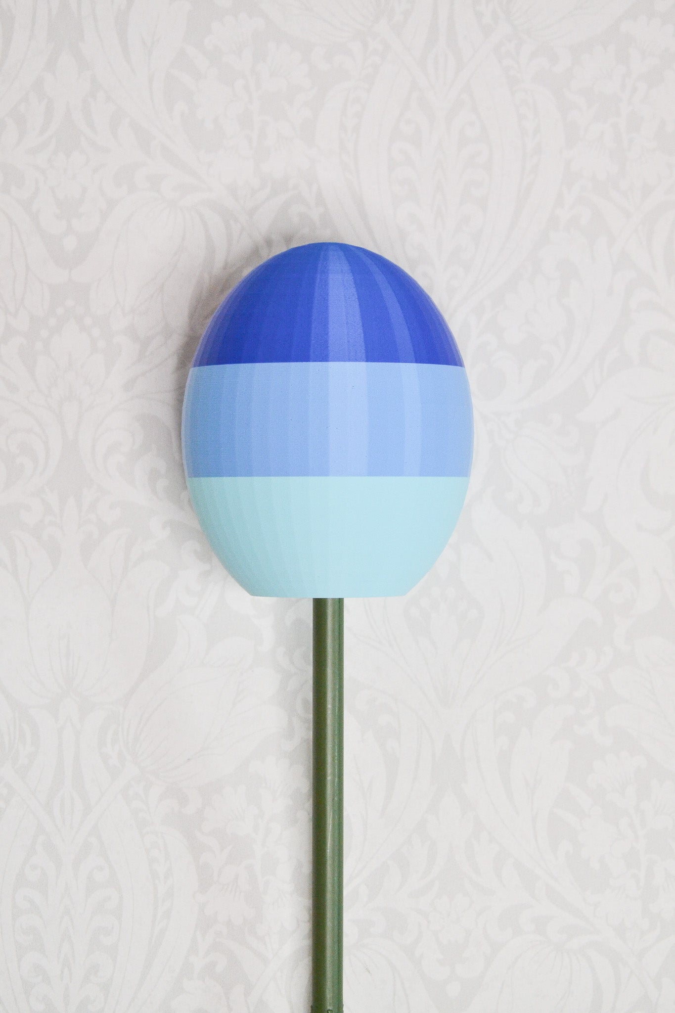 Stor Ball - Blå Stripet