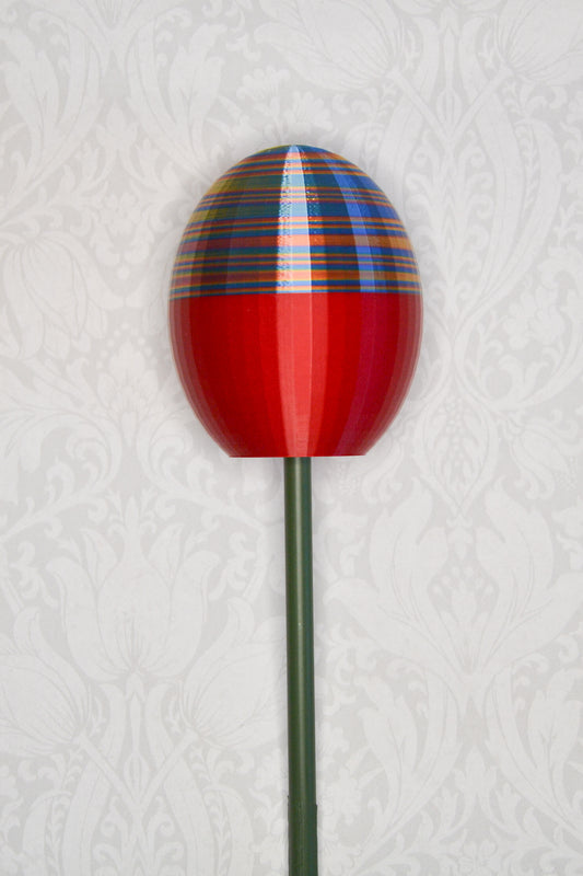 Stor Ball - Rød og Flerfarget